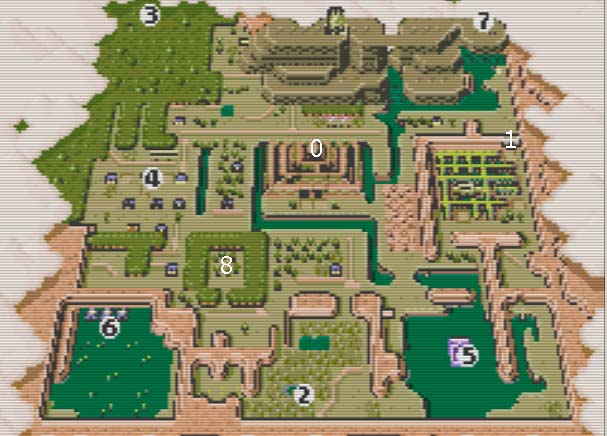 Link - Zelda entre 3 e 15cm (Proporcional a imagem) Branco Brilho